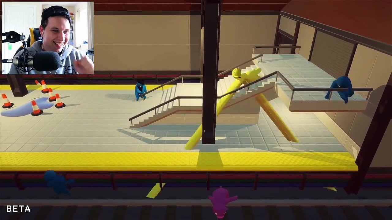KILLING PEOPLE WHILST DEAD | Gang Beasts w/ iballisticsquid (Funny Moments Gameplay)