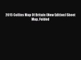 Read 2015 Collins Map Of Britain (New Edition) Sheet Map Folded Ebook Free