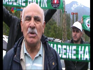 Artvin'de köylülerden 'Madene Hayır' eylemi