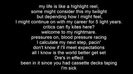 D.Dre ft Eminem - Die Hard HQ AUDIO|[lyrics video]