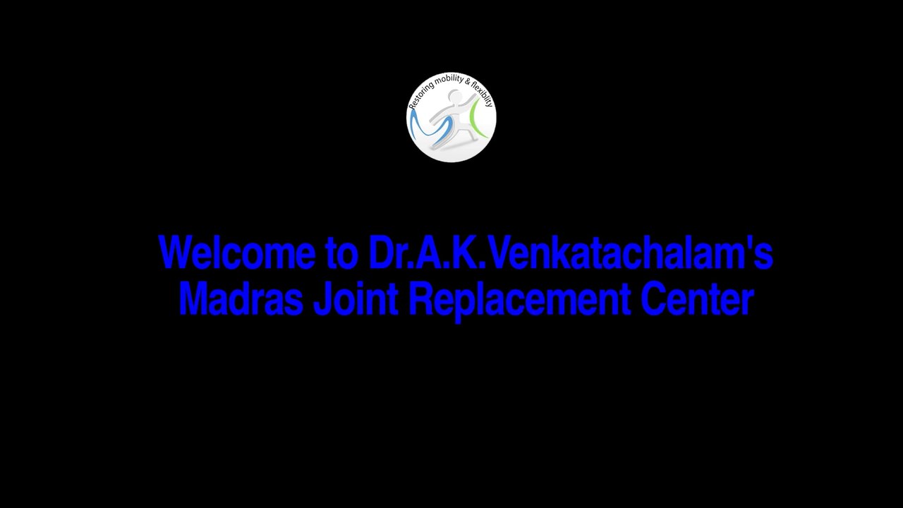 Knee replacement surgeon India- Dr. A.K.Venkatachalam