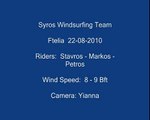 Syros Windsurfing Team - Ftelia 22-08-2010