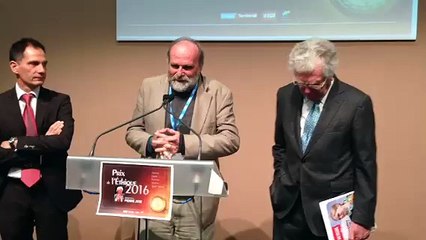 Prix de l'éthique 2016 remis à Pierre Joxe