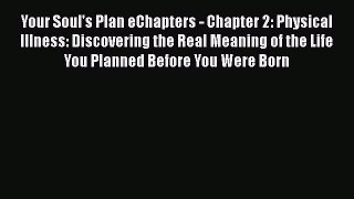 Read Your Soul's Plan eChapters - Chapter 2: Physical Illness: Discovering the Real Meaning