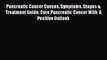 Read Pancreatic Cancer Causes Symptoms Stages & Treatment Guide: Cure Pancreatic Cancer With