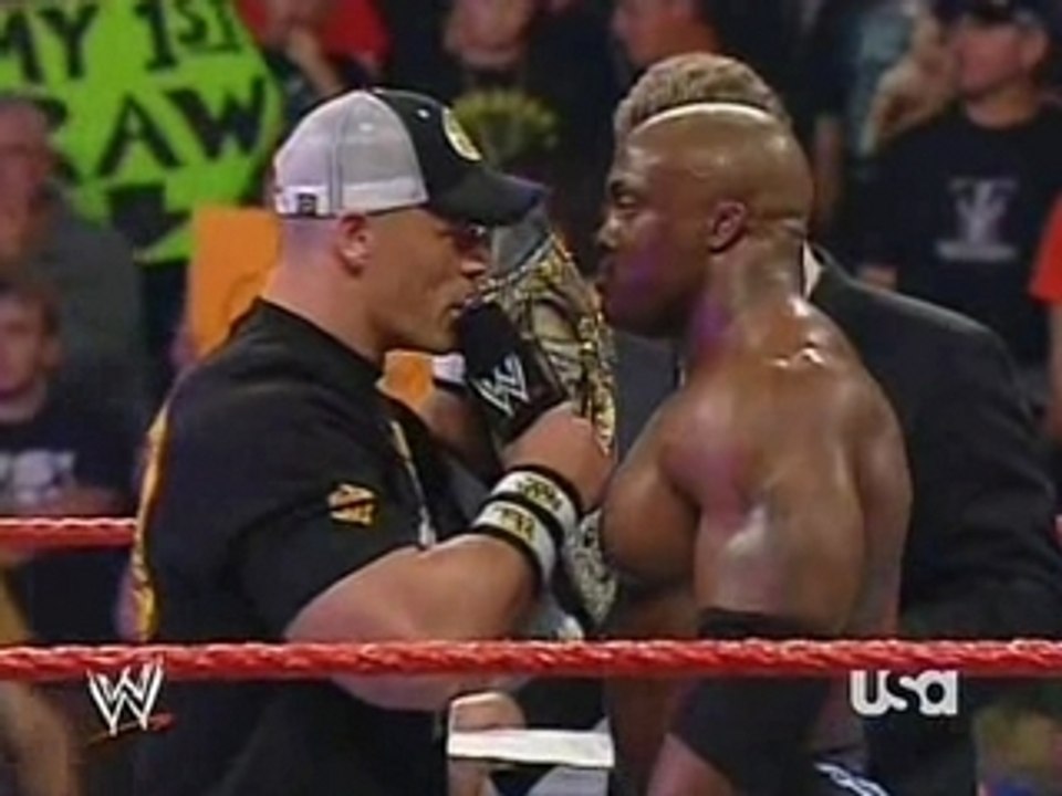 Lashley & Cena - Promo Firma de Contrato - 02-07-07 - RAW -