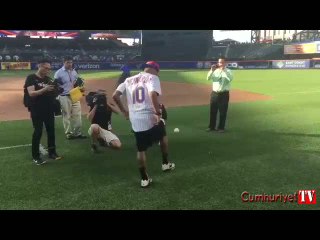 Neymar Beyzbol topuyla böyle şov yaptı