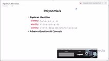 Polynomials (algebraic identities III)