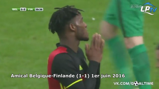 La grosse occase et le poteau de Batshuayi avec la Belgique