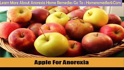 Anorexia Nervosa  : Home Remedies For Anorexia Nervosa