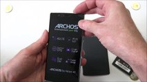 Archos 50d Helium - распаковка, предварительный обзор