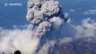 Guatemalan volcano explodes ash into the air