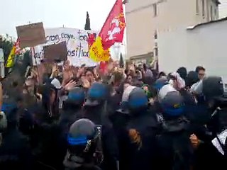 Manifestation Arkema Pierre-Bénite