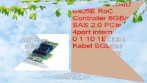 ADAPTEC RAID 6405E RoC Controller 6GBs SAS 20 PCIe 4port intern JBOD 0 1 10 1E ohne Kabel SGL