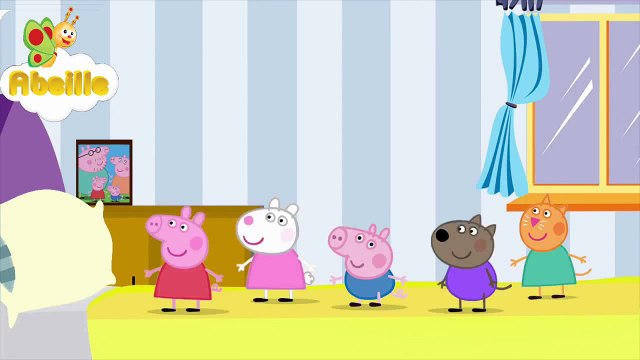 Peppa Pig français Nouvelle version - Cinq petits singes