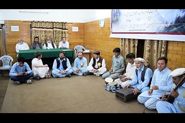 Cultural Performance at the end of 7th KPK Languages Conference at Chitral on 28 May 2016, Organized by GHB