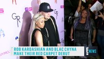 Rob Kardashian Joins Blac Chyna at Chymoji Event | E! News