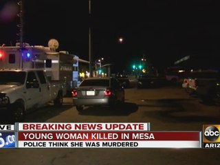 Woman found dead in Mesa apartment