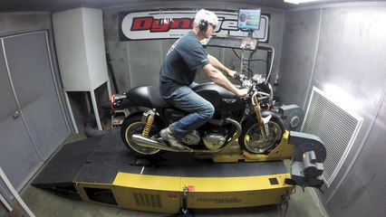 2016 Triumph Thruxton R Dyno Test