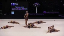 La chorégraphie de l'équipe de Finlande en Gymnastique Esthétique