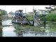 VIDEO.  Des tonnes de renoncule moissonnées sur la Sèvre à Niort
