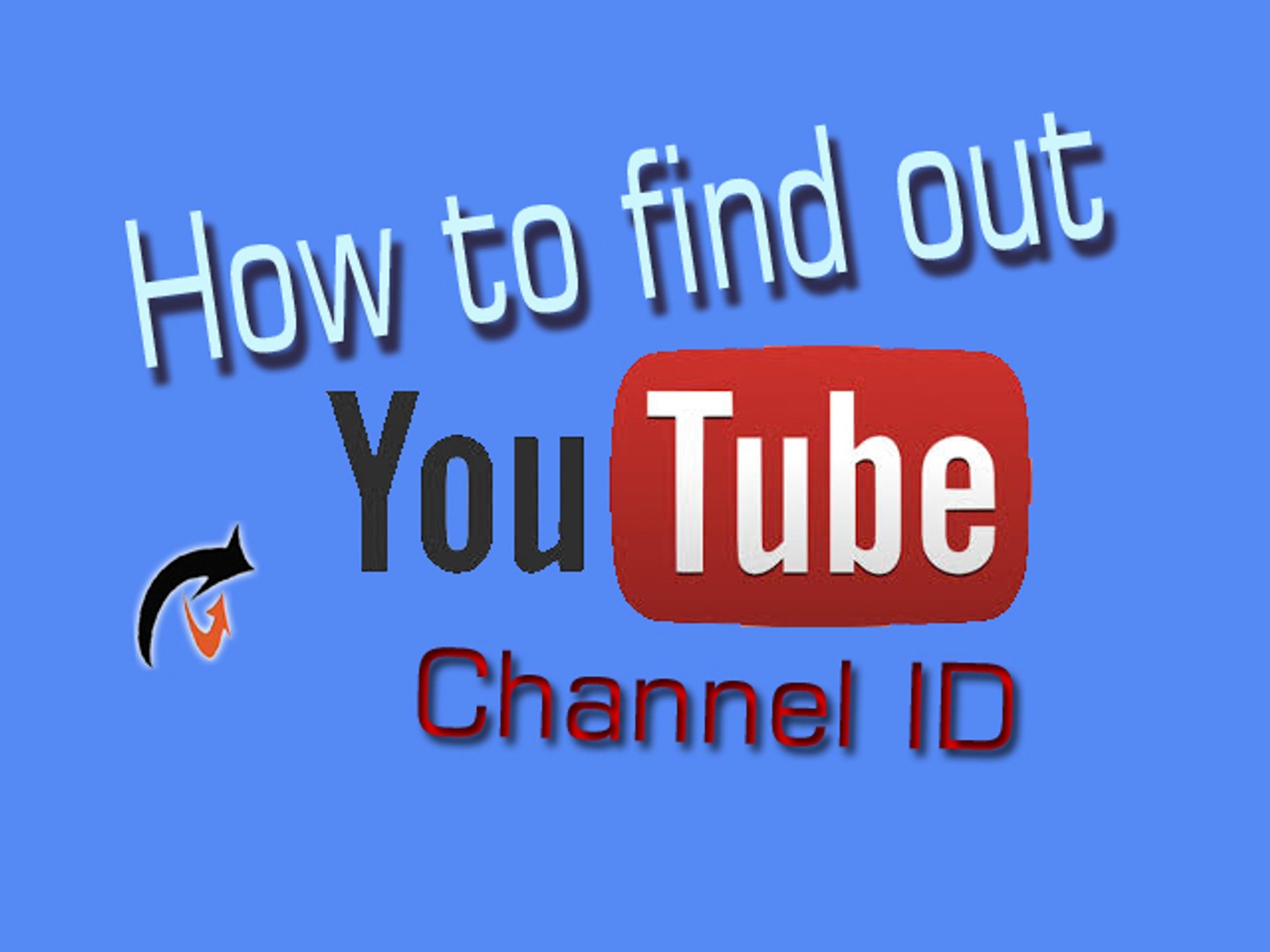 ⁣How to find out youtube channel id
