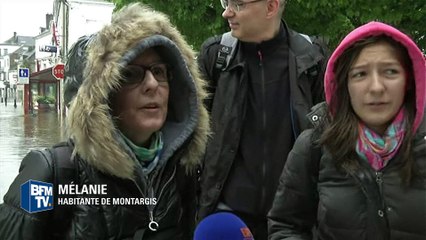 A Montargis, la décrue commence tout doucement
