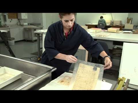 Executive Papers of Governor Thomas Jefferson: Conservation at the Library of Virginia