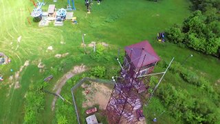 When Pickles Fly : Flat Top, WV Fire Tower Drone Flyby