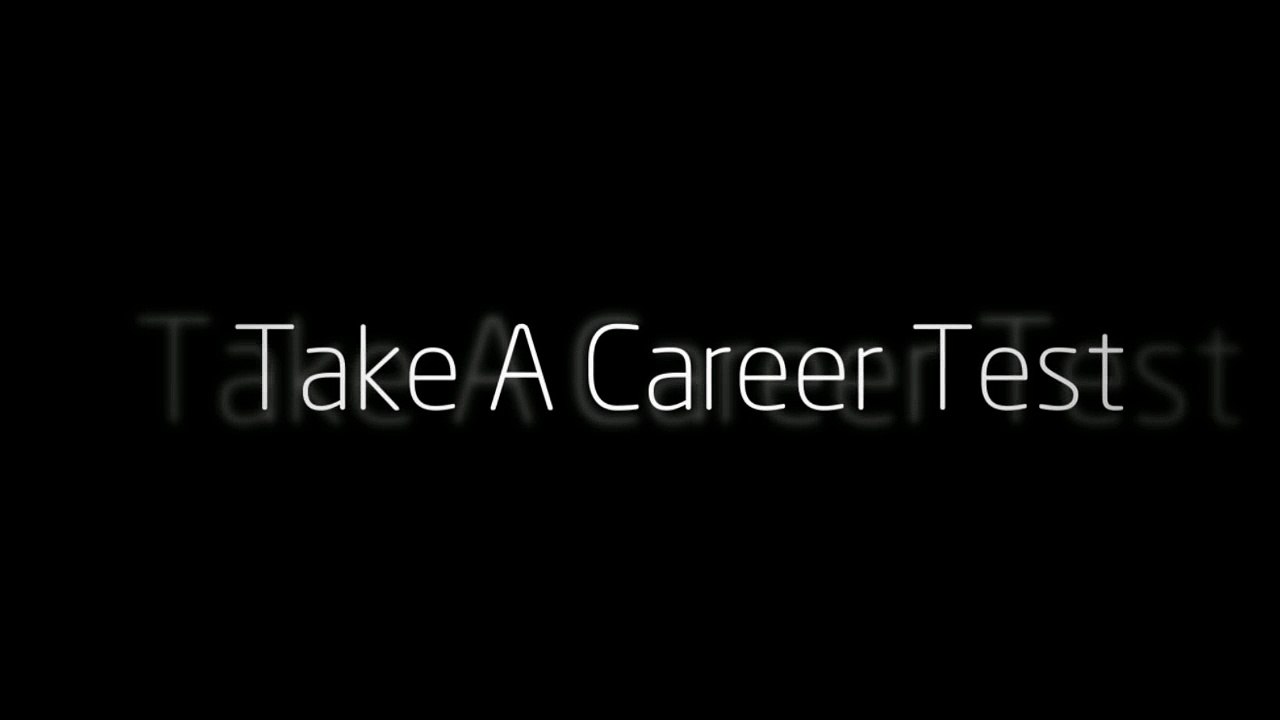 Take a 5 Min Career Test