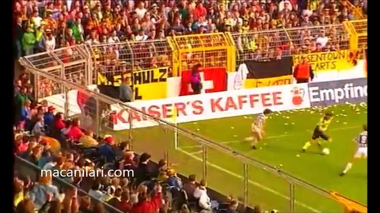 05.05.1993 - 1992-1993 UEFA Cup Final Match 1st Leg Borussia Dortmund 1-3 Juventus