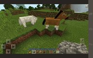 Minecraft pe 15.0 update new HORSES PISTONS AND MORE