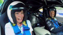 GoPro Onboard: BMW i8 Berlin Lap TERRIFIES Lizelle Coetzee!