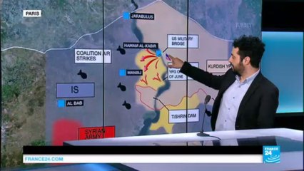 Guerre en SYRIE - Le YPG kurde entame une offensive contre le groupe État islamique à Manbej