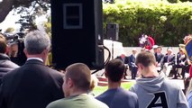 Bernie Sanders @ Memorial Day Ceremony 2016 San Francisco National Cemetery Presidio San Francisco