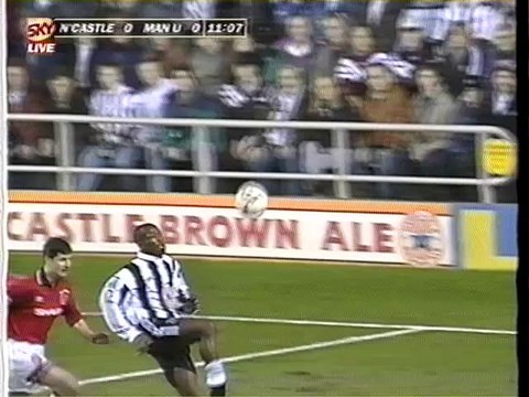 Newcastle Utd v Manchester Utd 1995-96