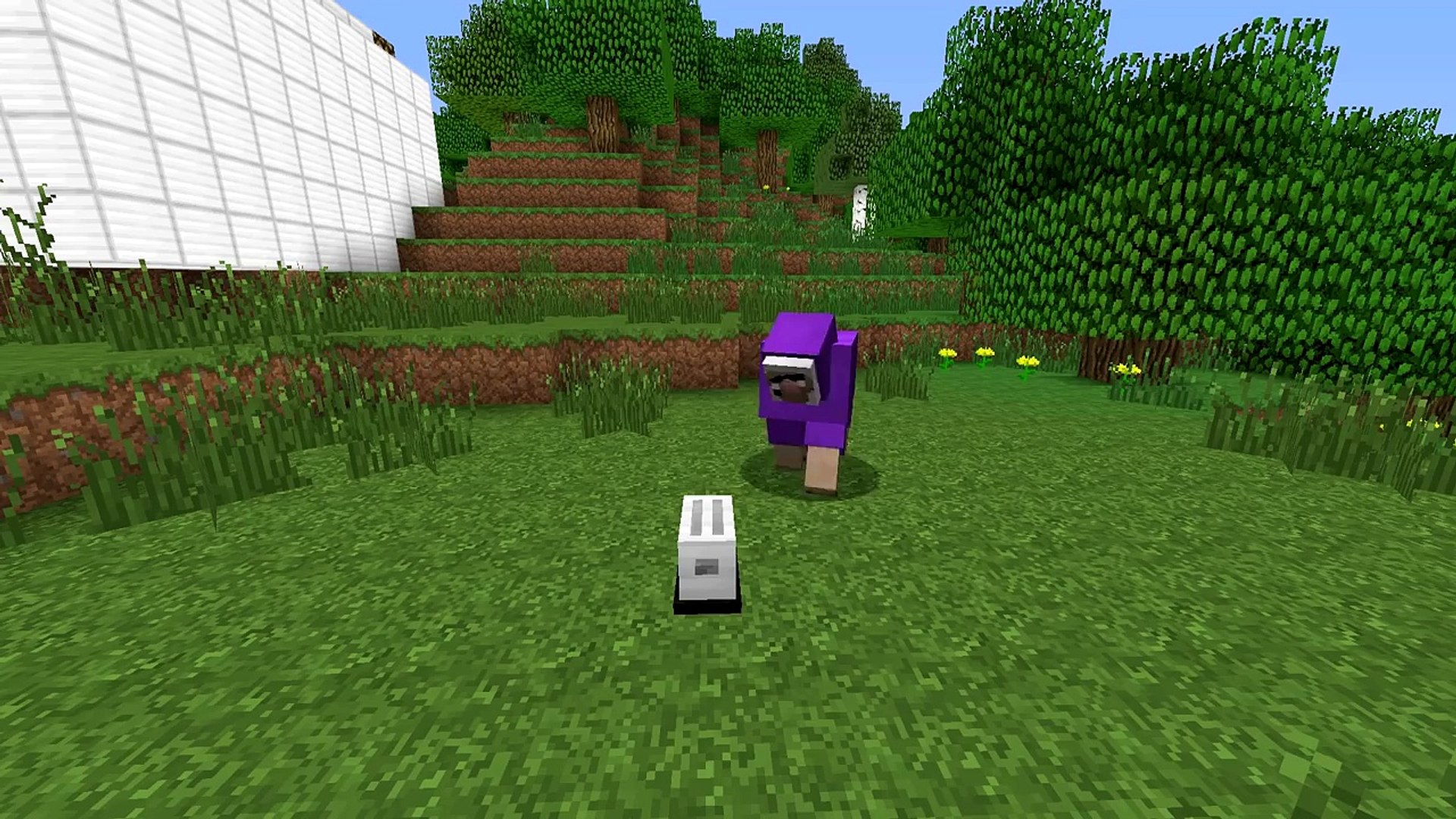 ⁣PURPLE SHEP MAKES A YOUTUBE CHANNEL!! | Minecraft