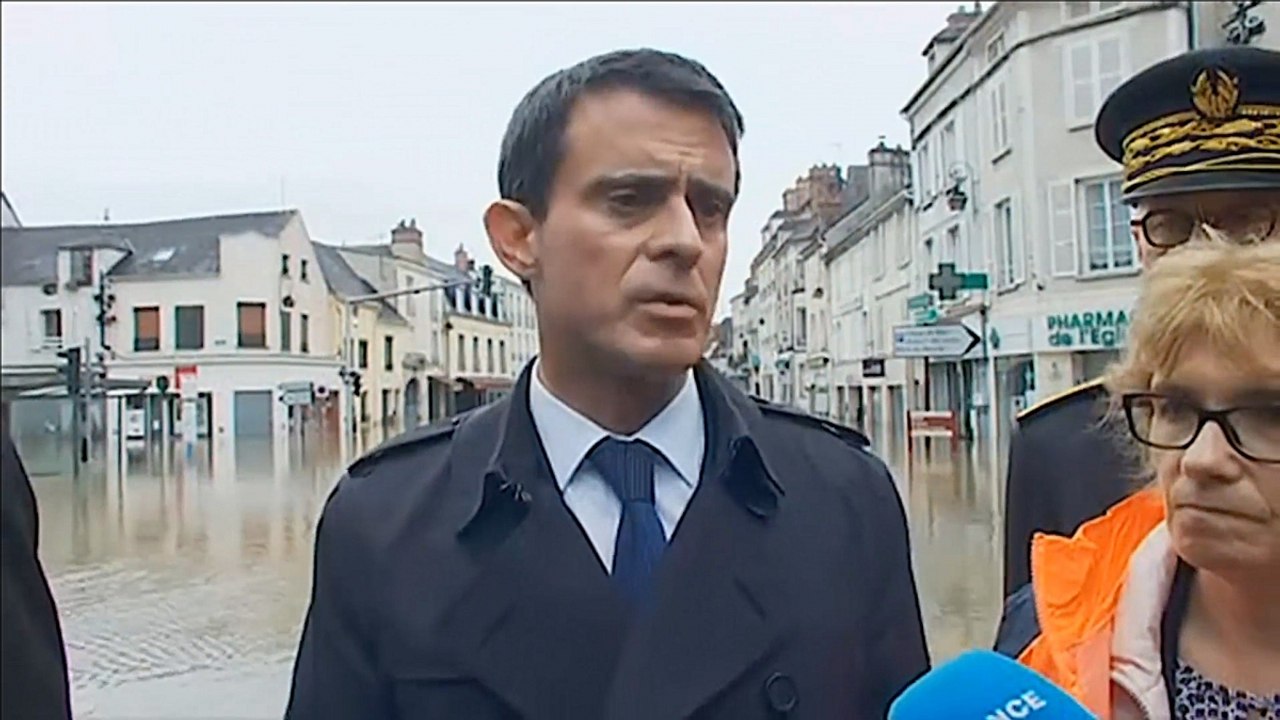 "J'ai voulu me rendre à Nemours pour marquer ma solidarité auprès des habitants sinistrés"