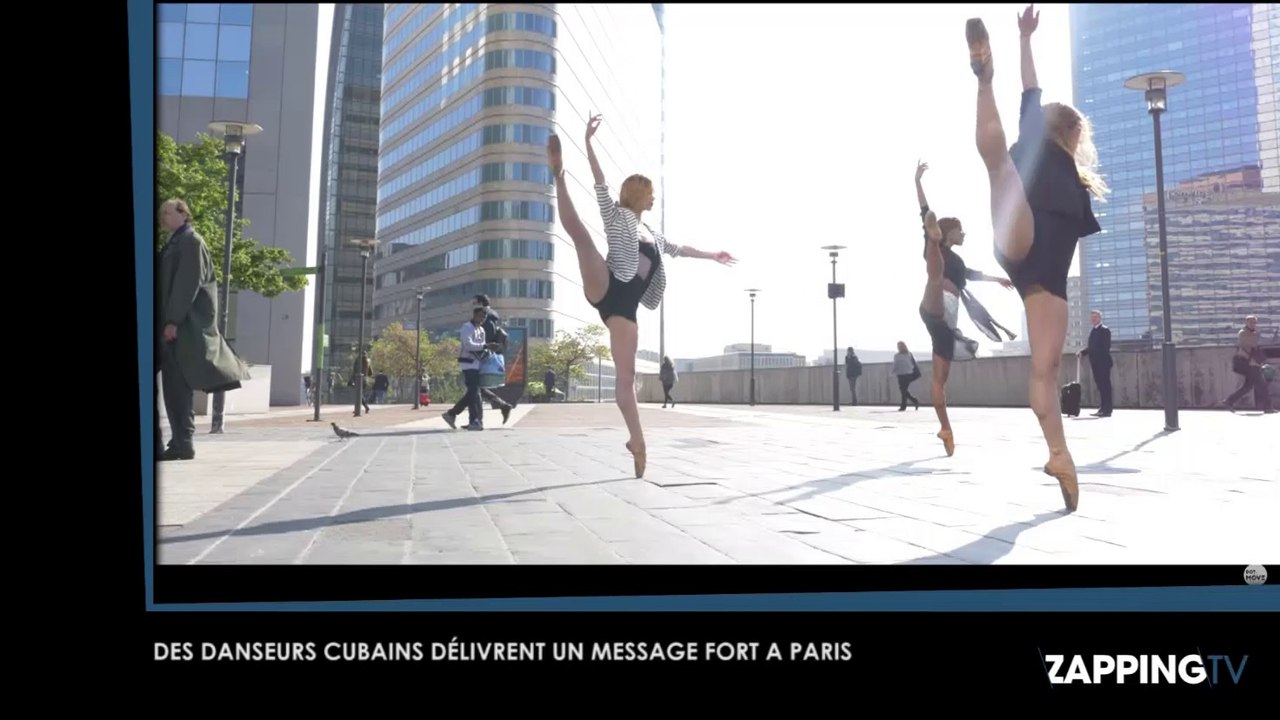Des danseurs cubains investissent la Défense pour passer un message fort (Vidéo)