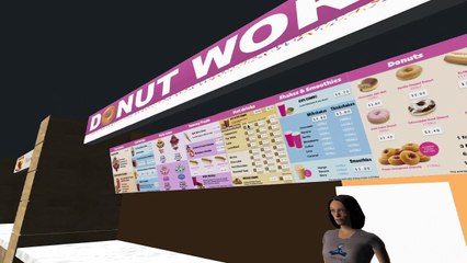 A Tour of the Virtual Reality Food Court by Hermes Pallota, Diem Tran, and Sidney Ramos