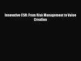 Read Innovative CSR: From Risk Management to Value Creation Ebook PDF