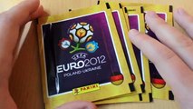 Öffne 5 Tüten Panini Uefa Euro 2012 Sticker Poland-Ukraine