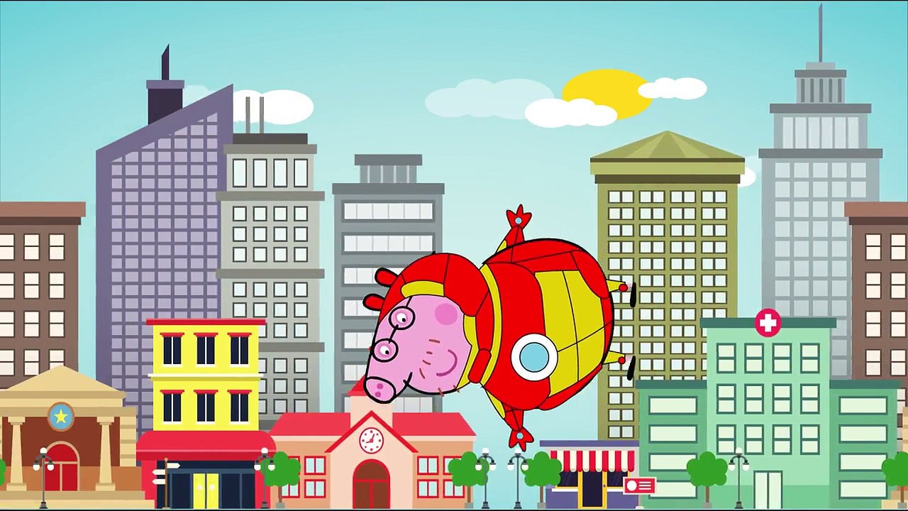 Iron Man Peppa Pig Finger Family | Nursery Rhymes For Kids and More