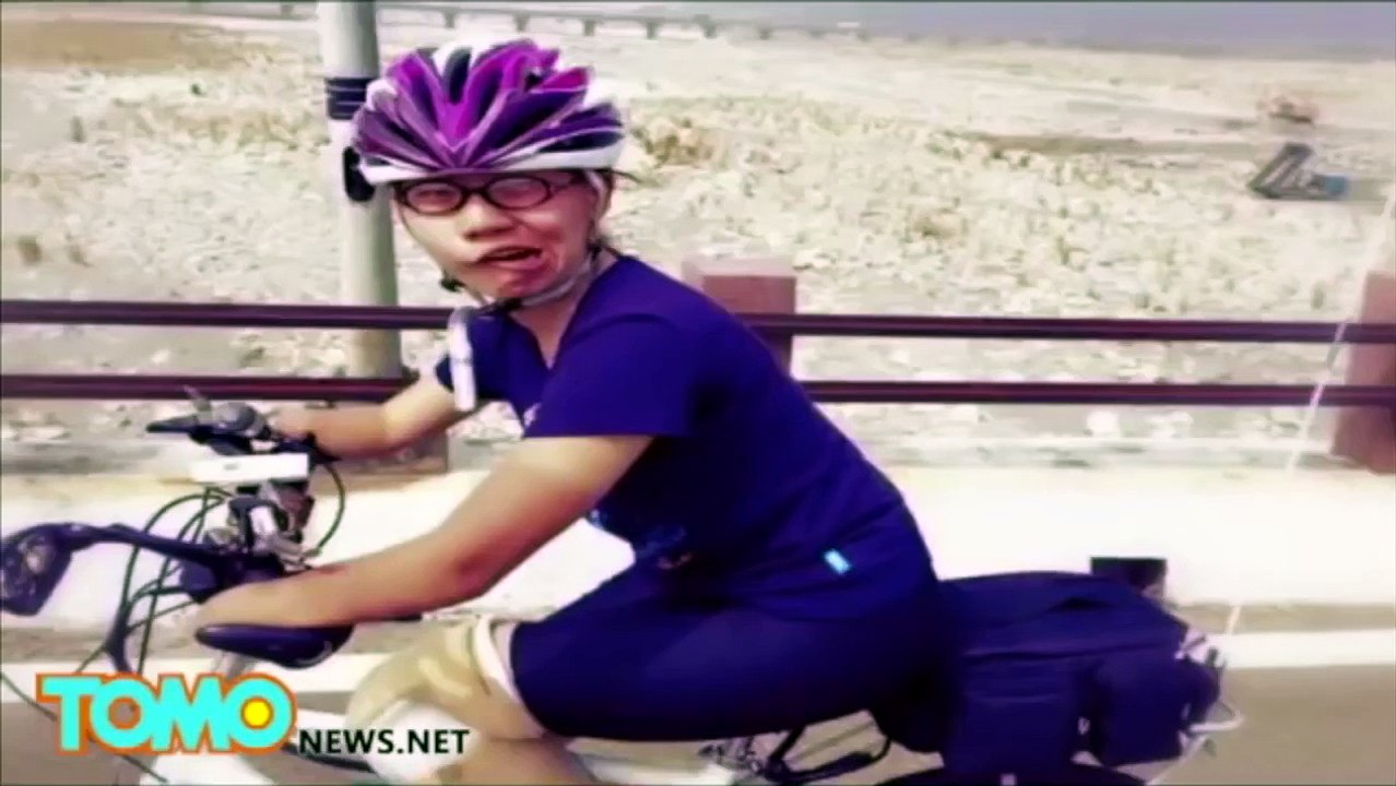 Weiqi n'a ni mains et ni pieds mais rien ne peut l'arréter