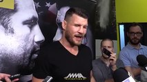 UFC 199 Michael Bisping Responds to Bitter Individual Chris Weidman -