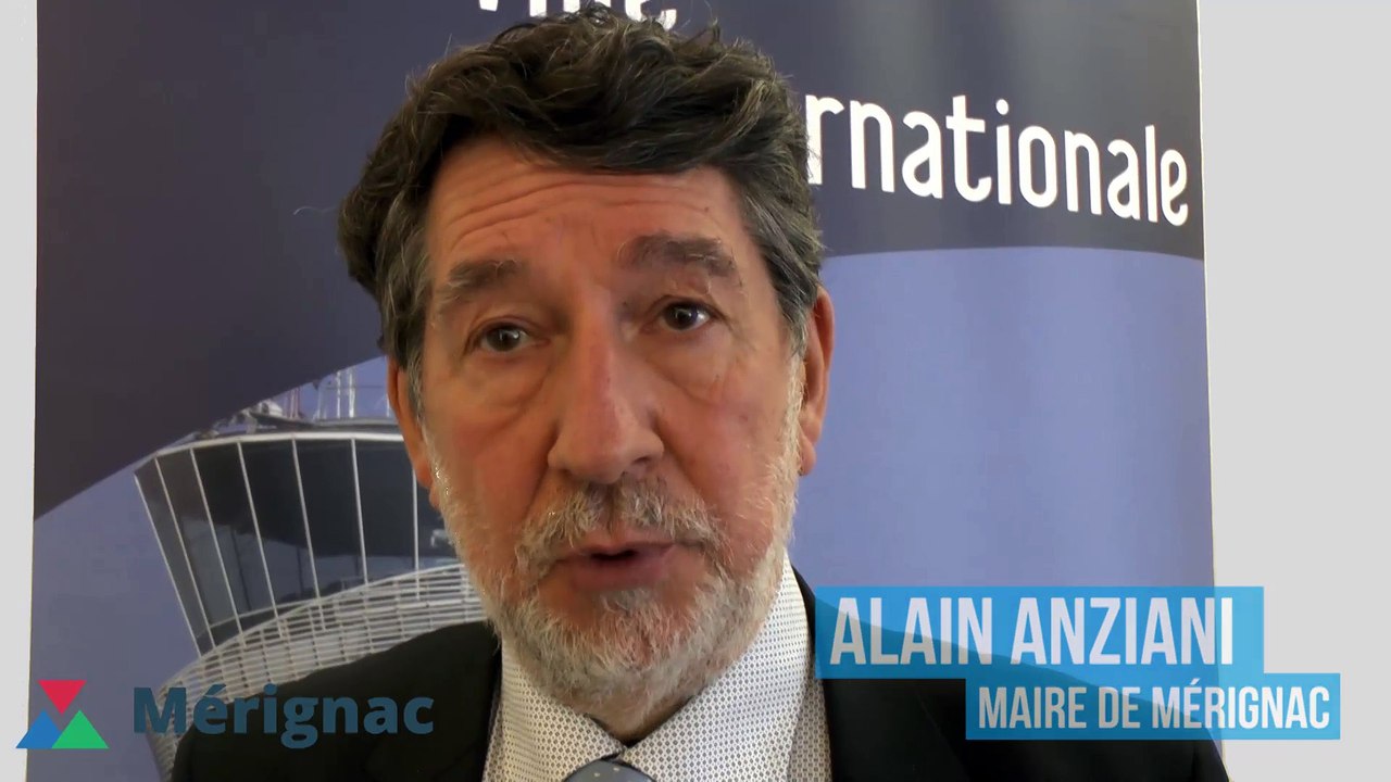 Alain Anzian : 2016, l'année du développement économique pour Mérignac.