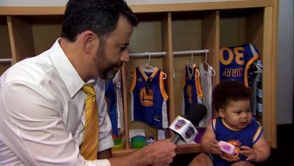 Baby Steph Curry & Baby LeBron James en interview