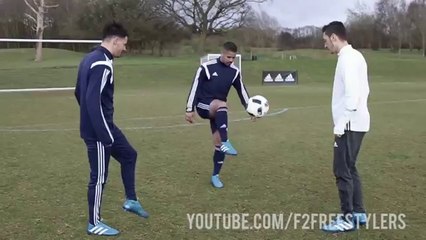 MESUT ÖZIL INSANE SKILLS!!! - F2Freestylers