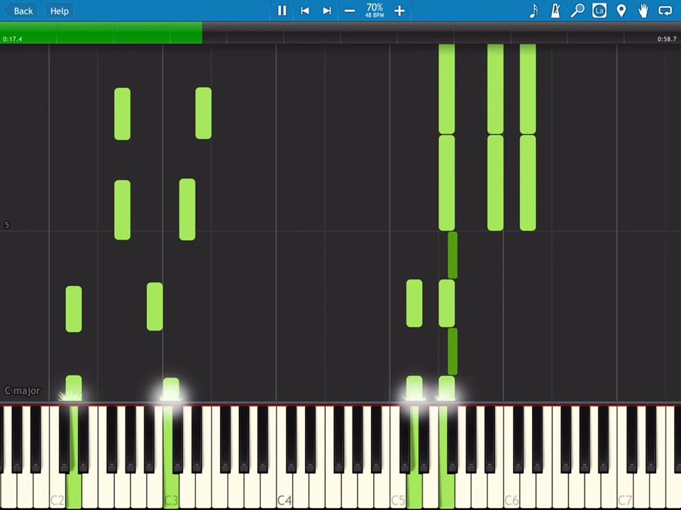 Blues D linke und rechte Hand 1