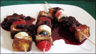 Recipe Fun and Easy Breakfast Recipe For French Toast Skewers